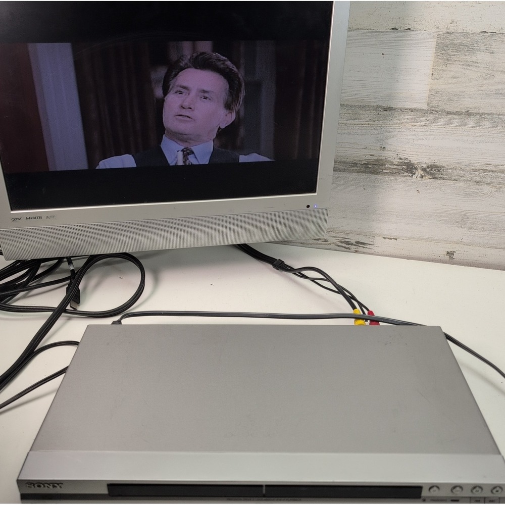 Sony DVP-NS575P DVD CD Player Progressive Scan Tested No Remote Silver